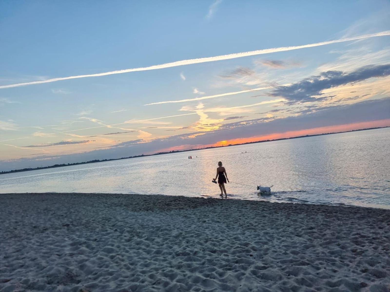 Strandhaus Nina - Ferienhaus ホークジール エクステリア 写真