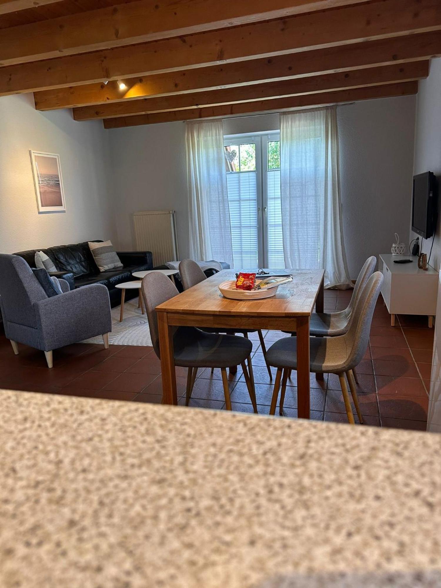 Strandhaus Nina - Ferienhaus ホークジール エクステリア 写真